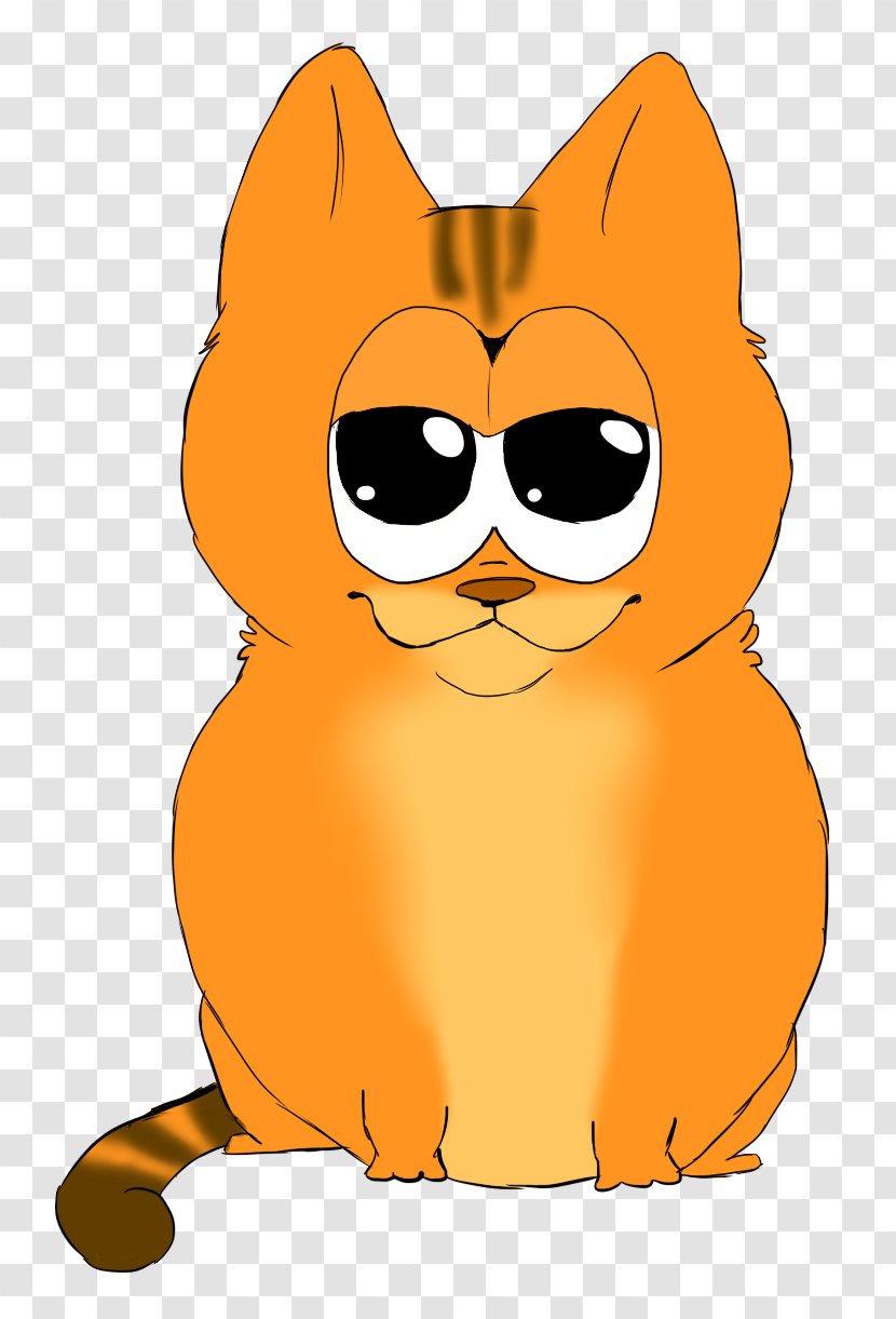 Whiskers Kitten Red Fox Cat Clip Art - Carnivoran - 2015 Garfield Comics Transparent PNG