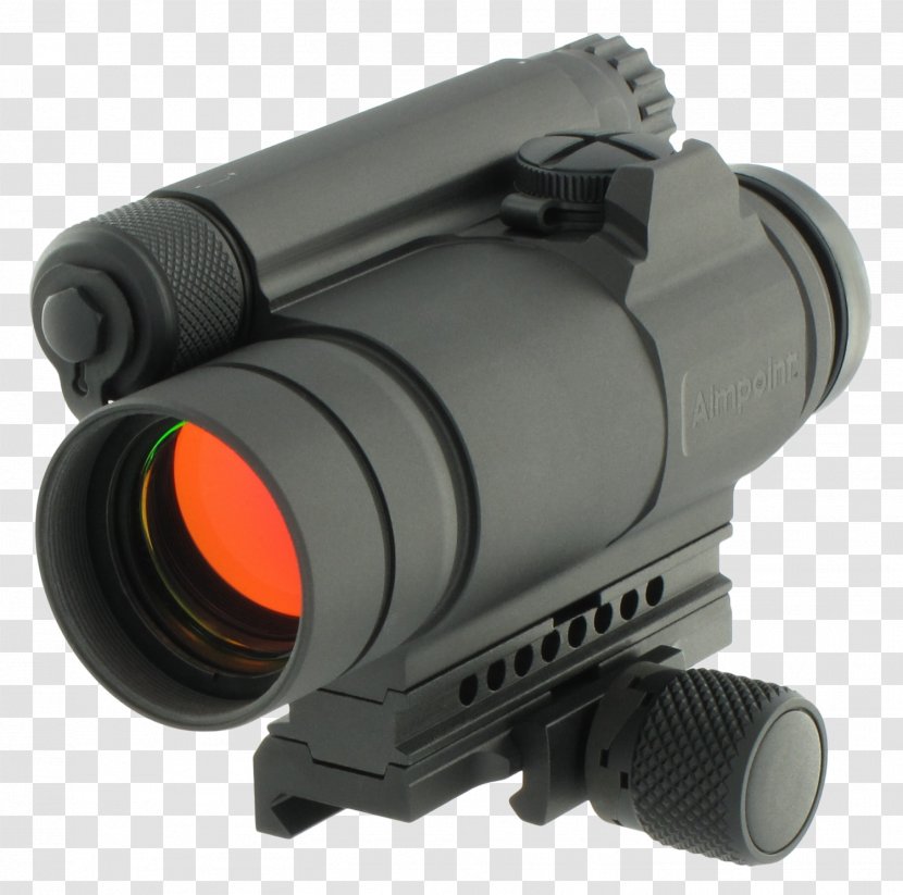 Aimpoint CompM4 AB Red Dot Sight Night Vision Device Reflector - Compm4 - Eotech Transparent PNG
