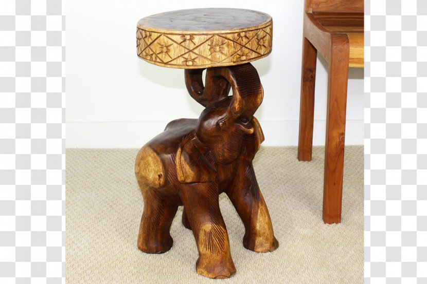 Bedside Tables Furniture Elephant Stool - Watercolor Transparent PNG