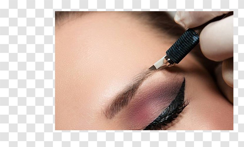 Eyelash Extensions Microblading Permanent Makeup Eyebrow Brest - Brush - Hair Transparent PNG