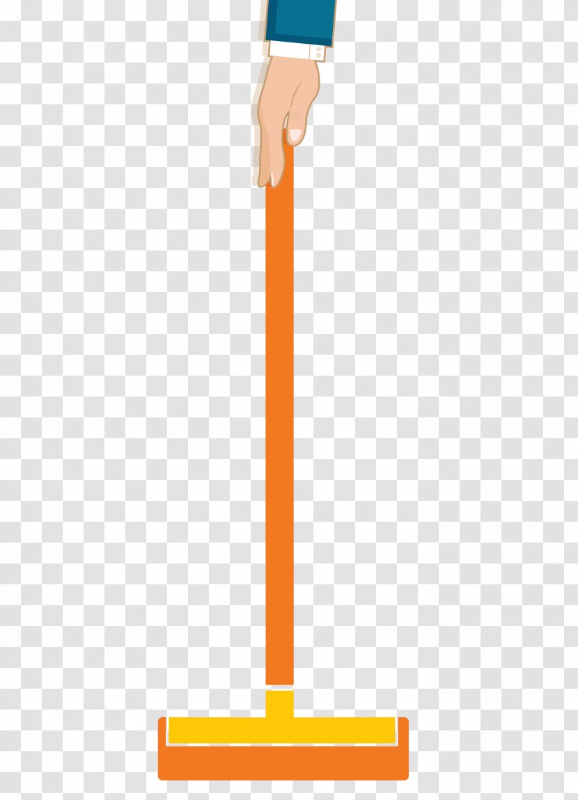 Angle Pattern - Orange - Hand Shovel Transparent PNG