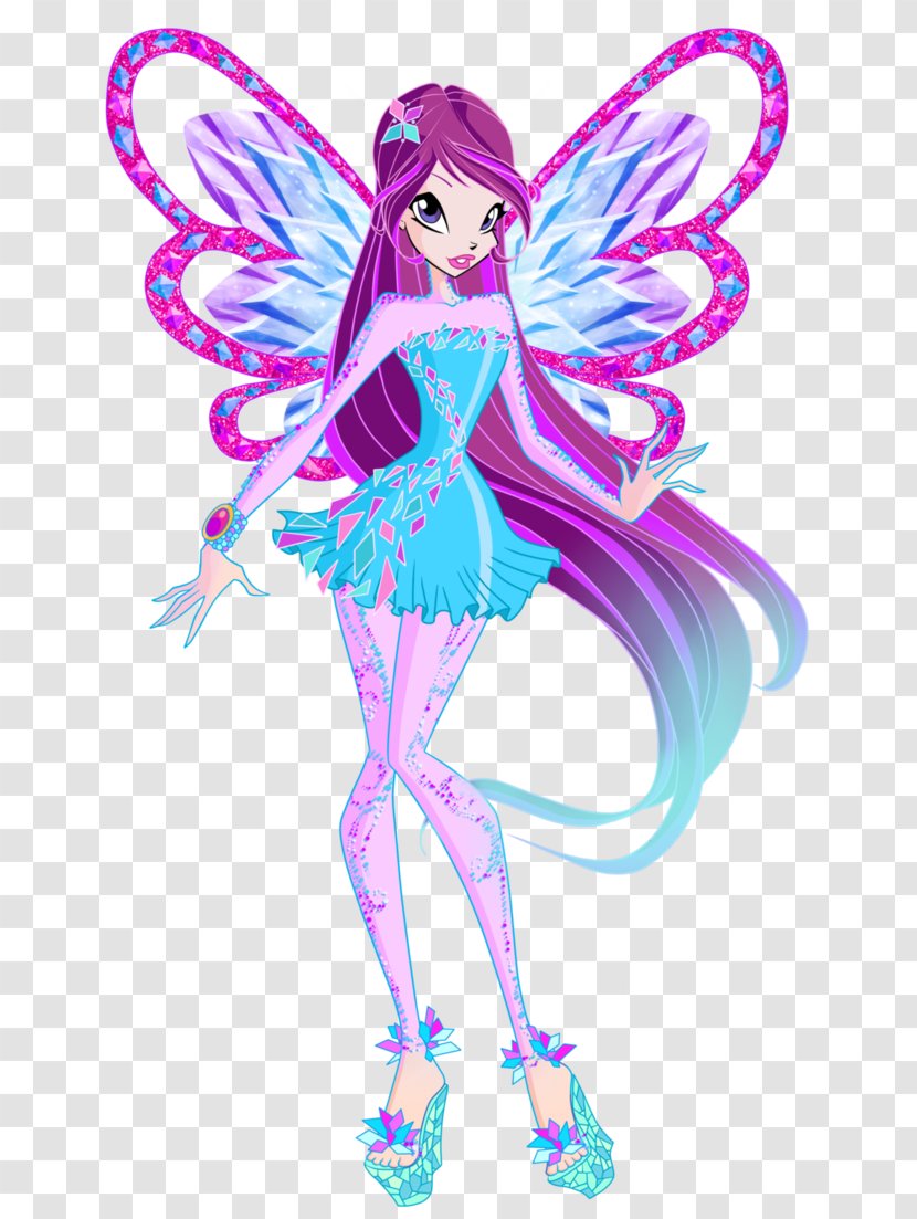 Bloom Tecna Butterflix Drawing Art - Winx Club - Concept Of Love Transparent PNG