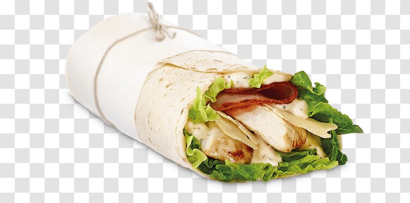 Wrap Recipe Dish Cuisine Sandwich - Grilled Chicken Transparent PNG