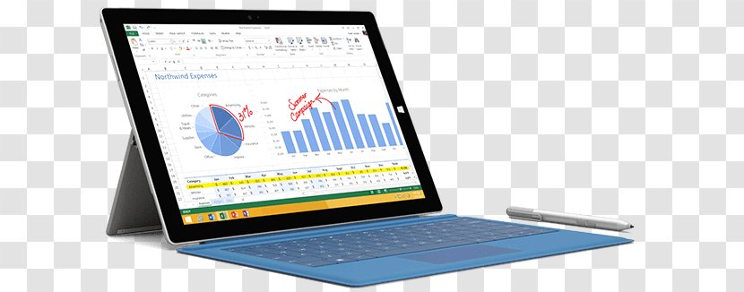 Surface Pro 3 Laptop Computer - Tablet Computers - Microsoft Transparent PNG