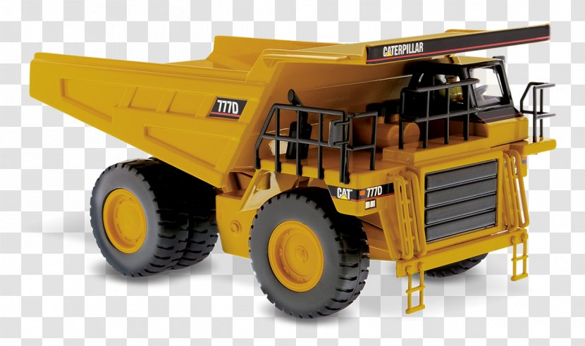 Caterpillar Inc. Dump Truck Die-cast Toy 777 - Construction Equipment Transparent PNG