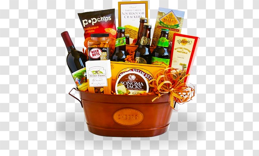 Beer Wine Food Gift Baskets Cabernet Sauvignon Champagne - Barbecue Party Transparent PNG
