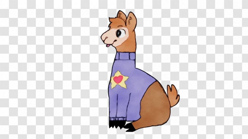 Cat And Dog Cartoon - Horse - Ferret Llama Transparent PNG