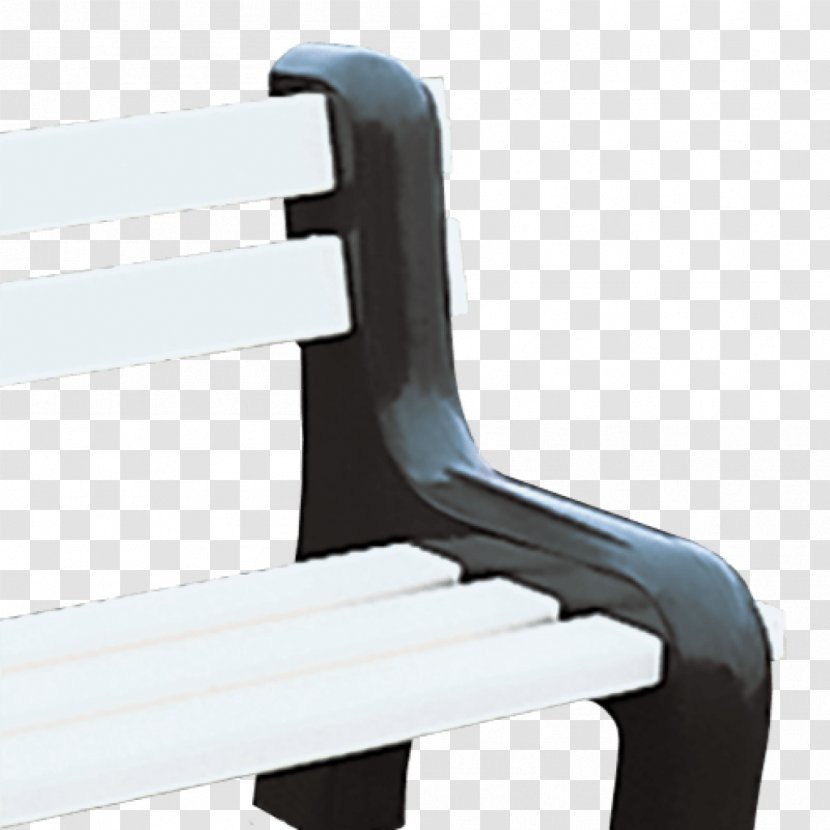 Bench Chair Garden Furniture Plastic - Metal - Outdoor Transparent PNG