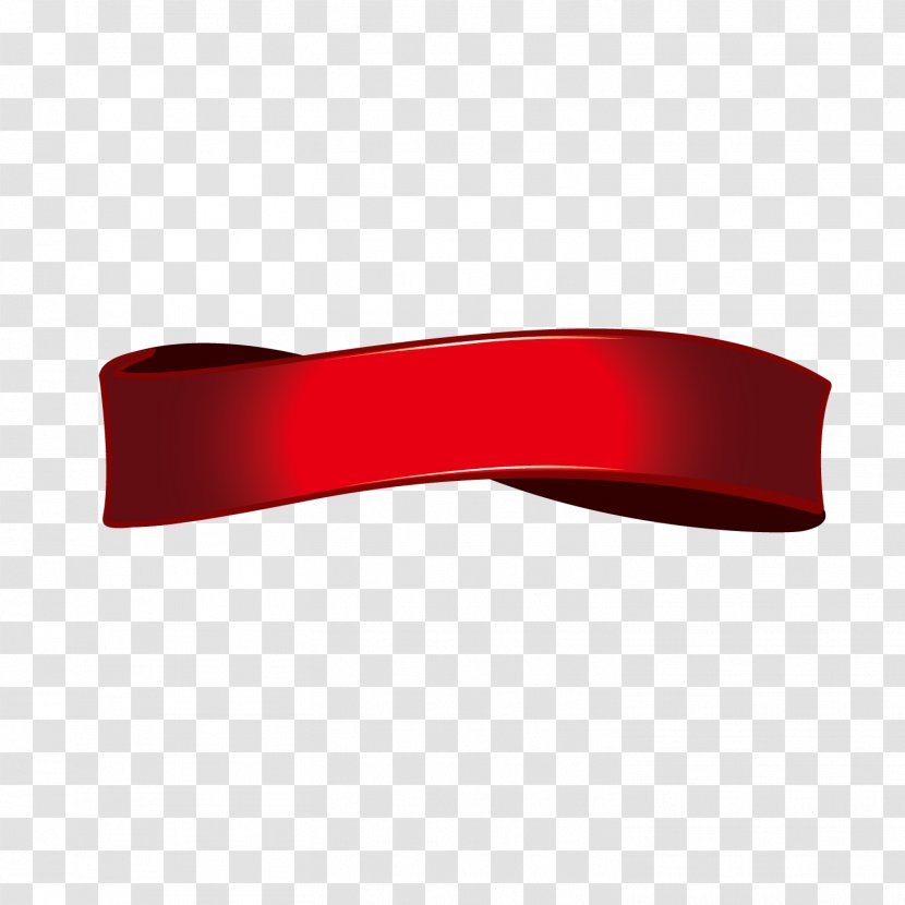 Fashion Accessory Angle Font - Ribbon Red Transparent PNG