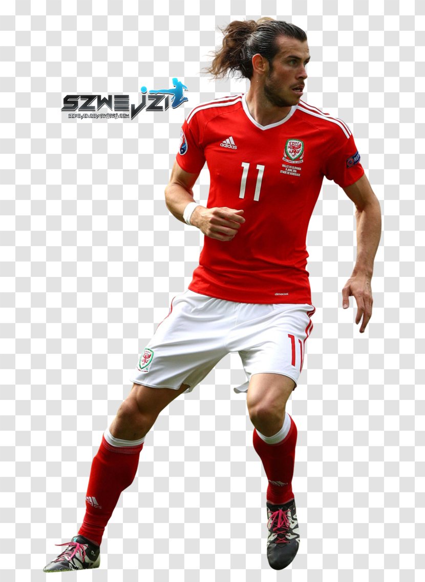 Gareth Bale Wales National Football Team Player UEFA Euro 2016 - Clothing Transparent PNG
