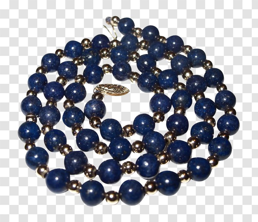 Bead Jewellery Necklace Lapis Lazuli Bracelet - Sapphire - Beads Transparent PNG