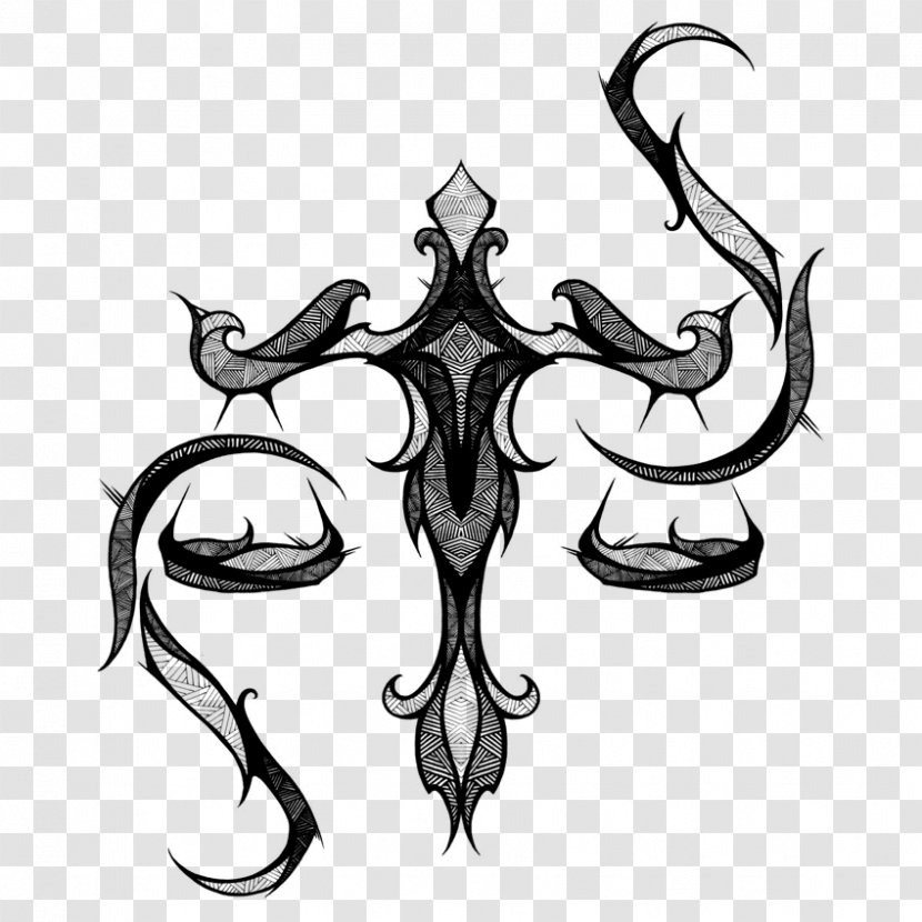 Libra Tattoo Zodiac Astrological Sign Symbol Transparent PNG