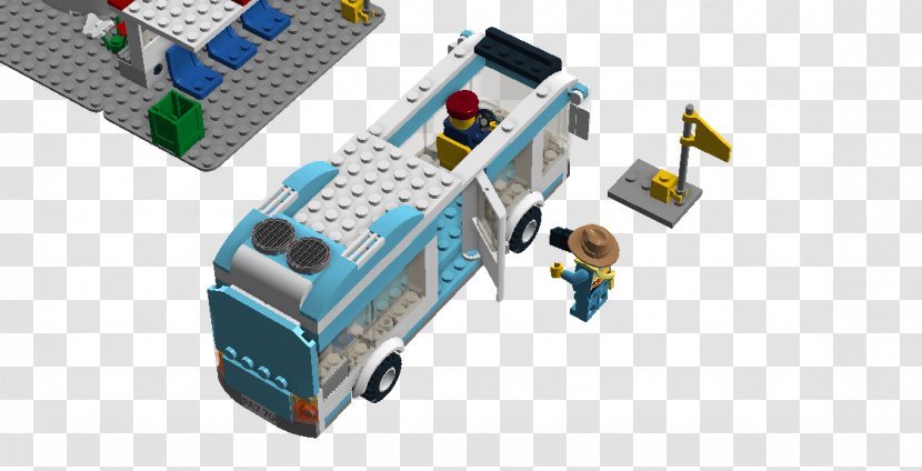 Lego City Bus Ideas Vehicle - Toy - Square Cities Transparent PNG