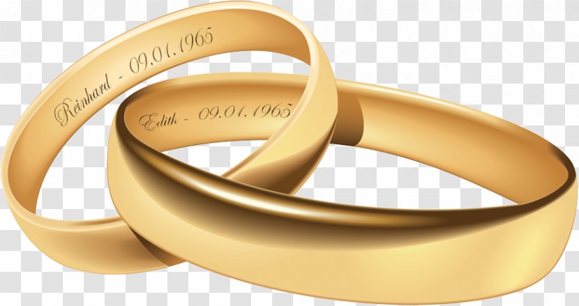 Wedding Ring Clip Art - Body Jewelry - Hochzeit Transparent PNG