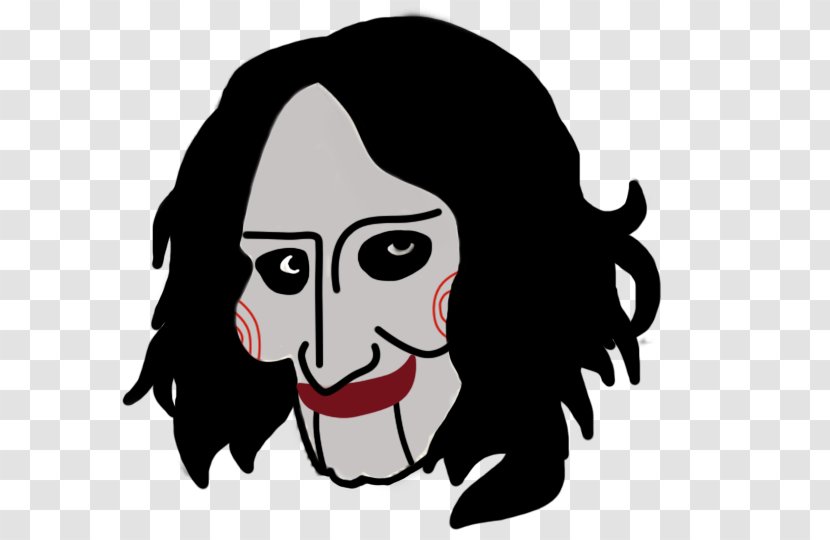 Jigsaw YouTube Face Billy The Puppet - Watercolor - Saw Transparent PNG