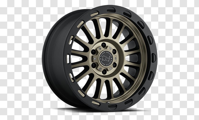 Alloy Wheel Rhinoceros Rim Tire - Car Transparent PNG