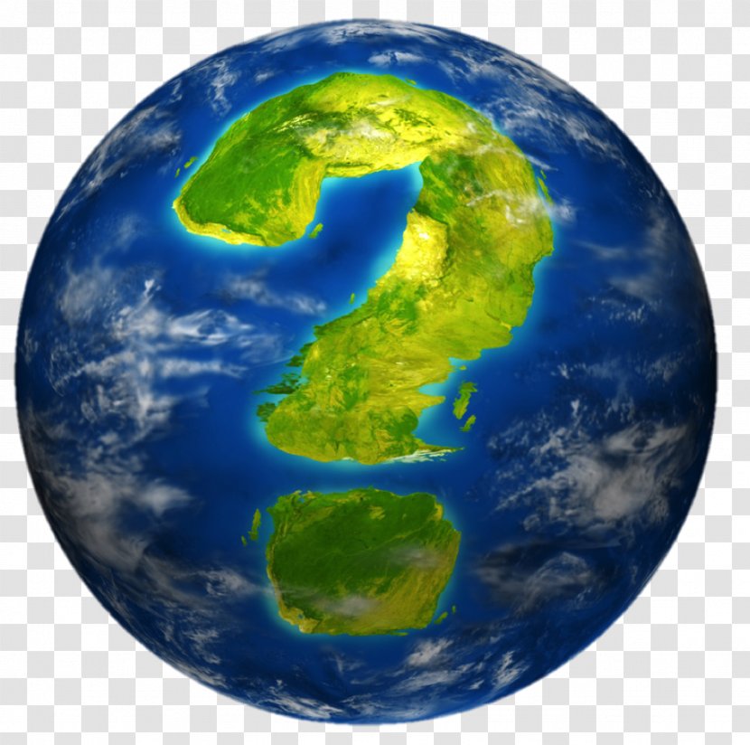 World Globe Earth Question Mark Stock Photography - Map - Vector Transparent PNG