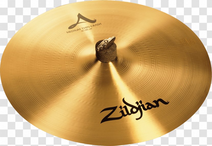 Avedis Zildjian Company Crash Cymbal Drums Ride - Silhouette Transparent PNG