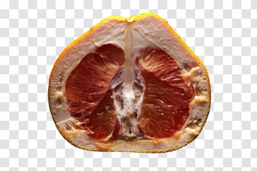 Prosciutto Grapefruit Pomelo - Citrus Junos - Cut Transparent PNG