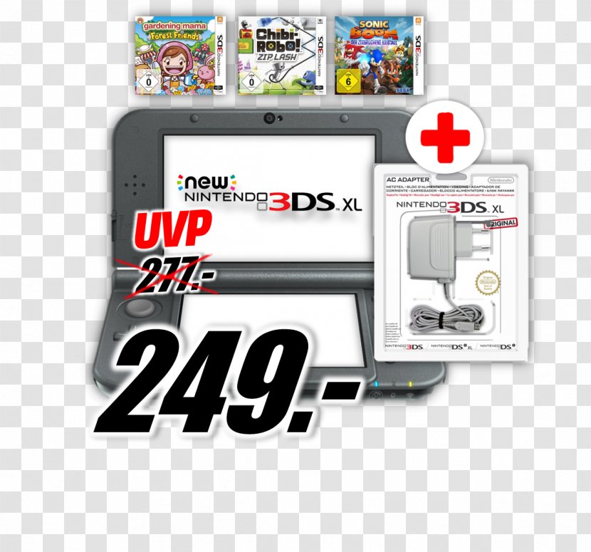 New Nintendo 3DS Nintendogs + Cats AC Adapter - 3ds Transparent PNG