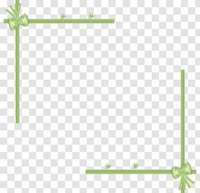 Green Leaf - Area - Frame Transparent PNG