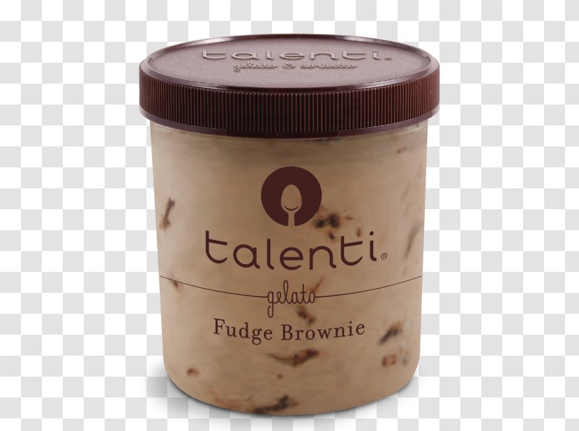 Gelato Ice Cream Milk Sorbet - Dish - BROWNIE ICE CREAM Transparent PNG