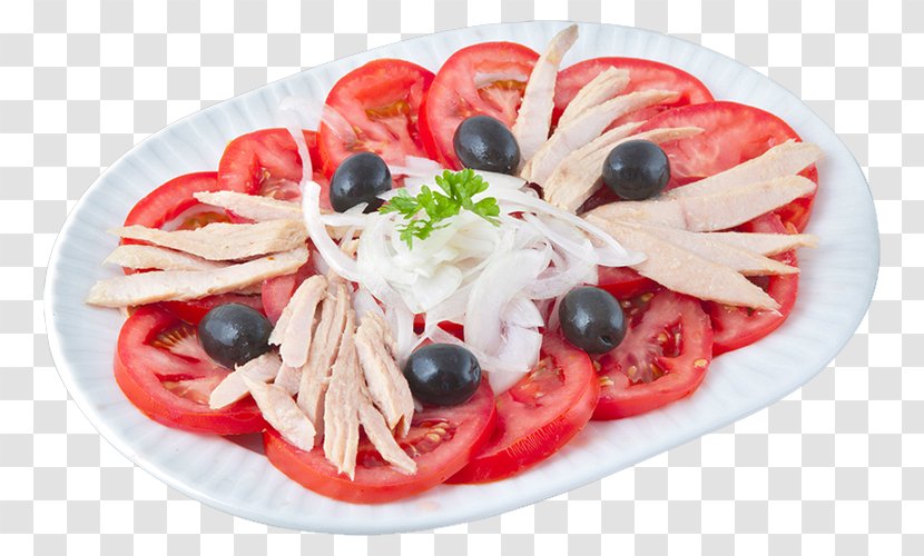 Salad Carpaccio Platter Recipe Garnish - Cuisine Transparent PNG