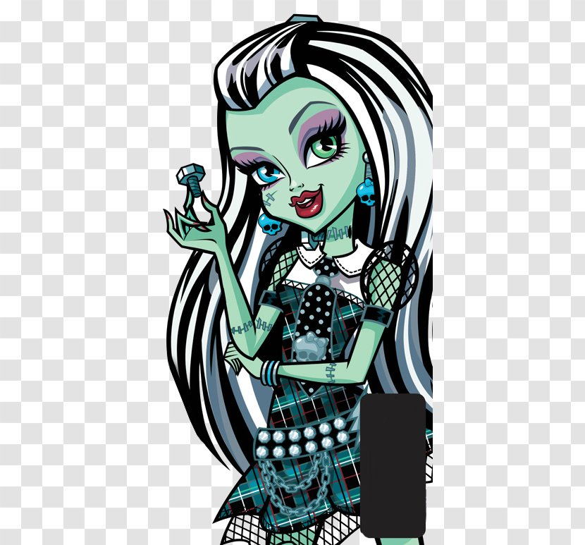 Monster High Doll Frankie Stein Frankenstein's - Bratz Transparent PNG