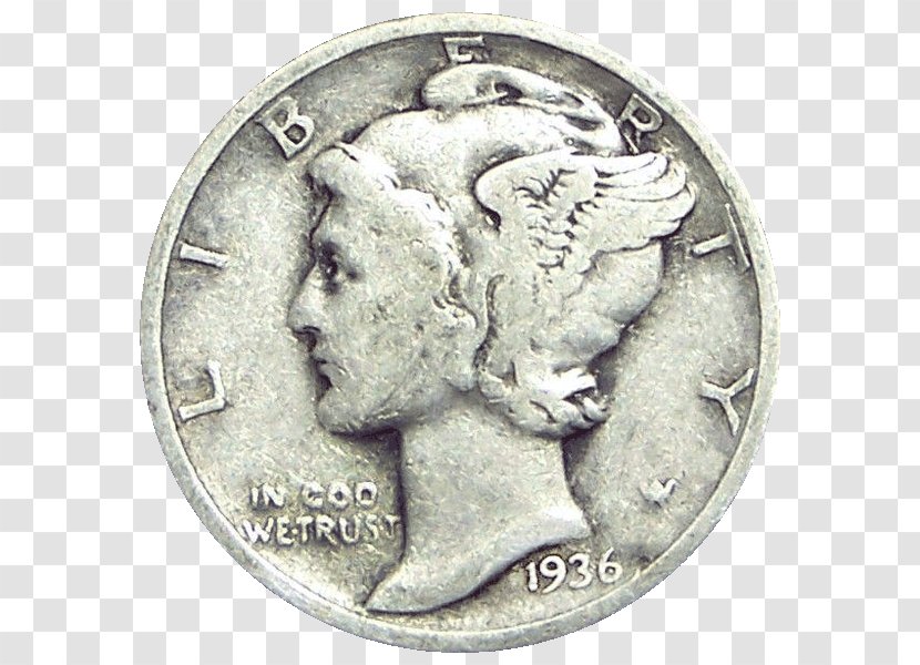 Mercury Dime Liberty Head Nickel Morgan Dollar - Money - Silver Transparent PNG