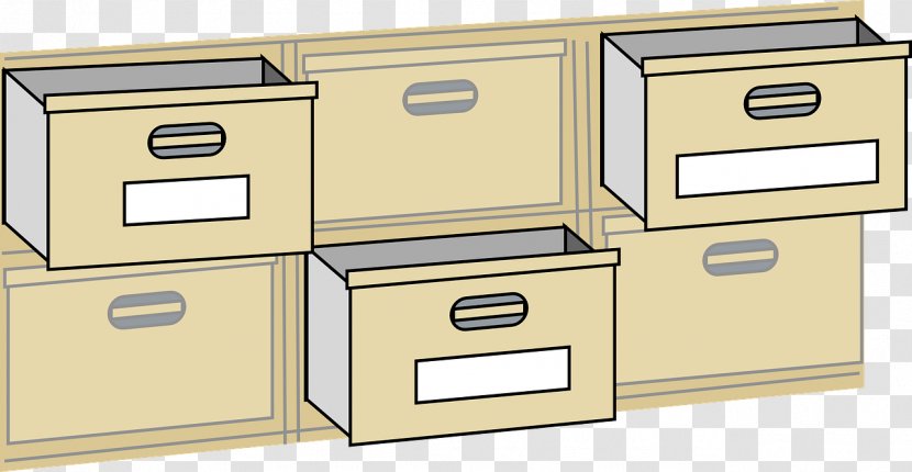 File Cabinets Drawer Cabinetry Clip Art - Openoffice Draw - Cupboard Transparent PNG