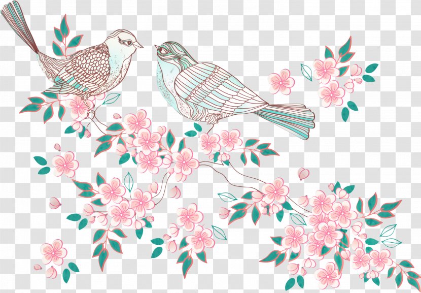 Twig Background - Nursery - Songbird Perching Bird Transparent PNG