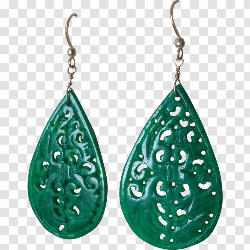 Earring Jewellery Turquoise Gemstone Clothing Accessories - Emerald Transparent PNG