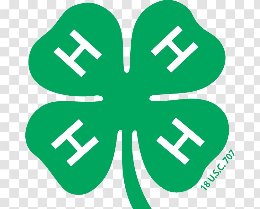 4-H Four-leaf Clover Oklahoma Organization - Logo Transparent PNG