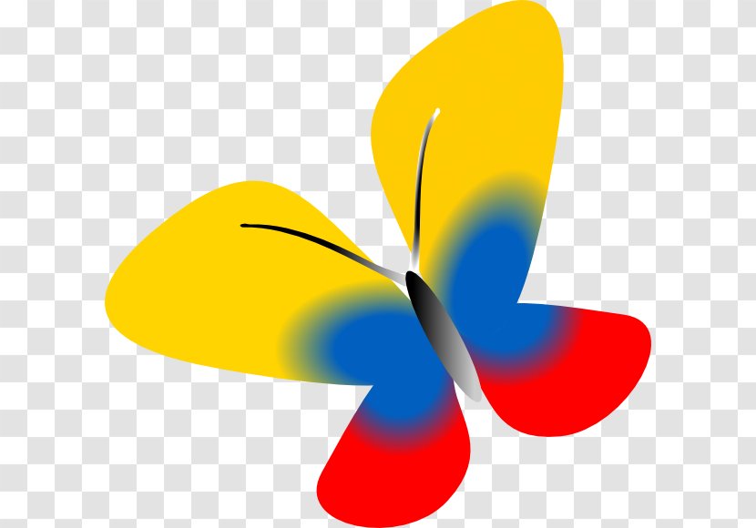 Flag Of Colombia Clip Art - Invertebrate - Vector Transparent PNG
