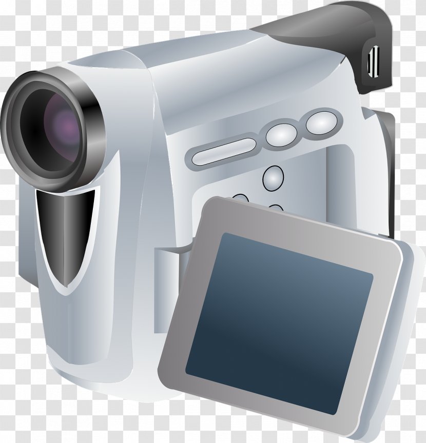Video Cameras Camcorder Clip Art - Movie Camera Transparent PNG