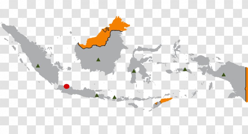 Provinces Of Indonesia Vector Map - Road Transparent PNG