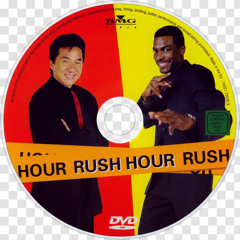 Detective James Carter DVD YouTube Rush Hour Compact Disc - Poster - Dvd Transparent PNG