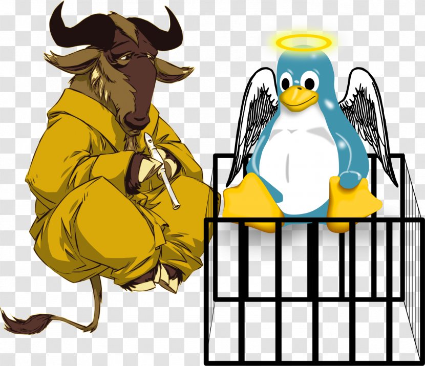 GNU Linux-libre Free Software Linux Kernel - Fiction Transparent PNG