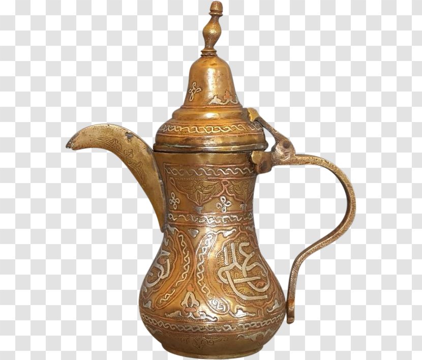 Coffee Teapot Dallah Kettle - Serveware - Islamic Background Transparent PNG