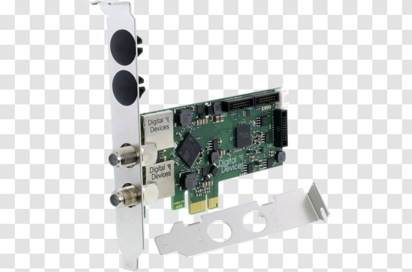 TV Tuner Cards & Adapters PCI Express DVB-S Conventional - Network Interface Controller - Computer Transparent PNG