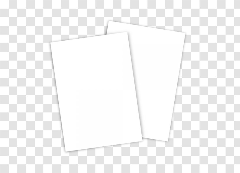 Paper Rectangle - White - Flyer Size Transparent PNG