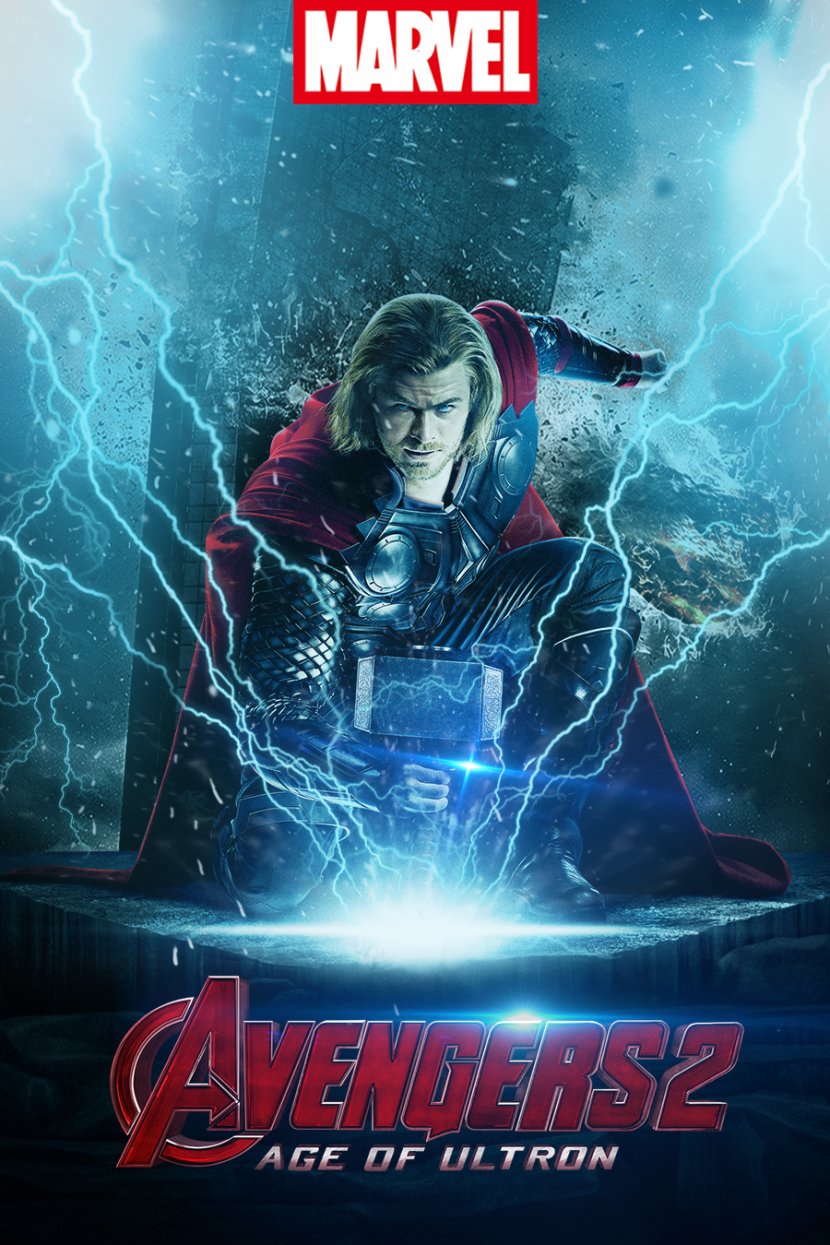 Thor: God Of Thunder Loki Jane Foster Film - Chris Hemsworth - Movie Poster Template Transparent PNG