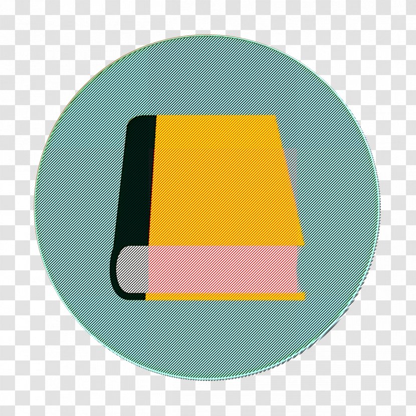 School Textbook Icon - Rectangle Plate Transparent PNG