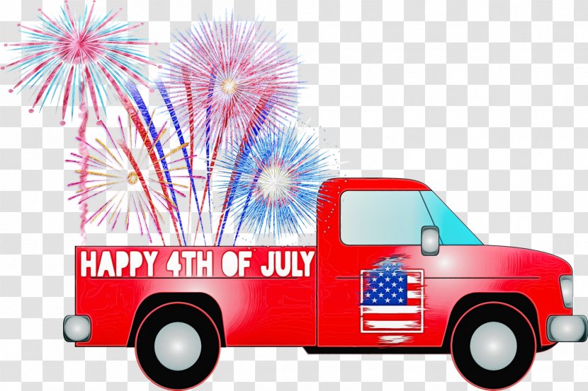 Fourth Of July Background - 4th - Logo Tow Truck Transparent PNG