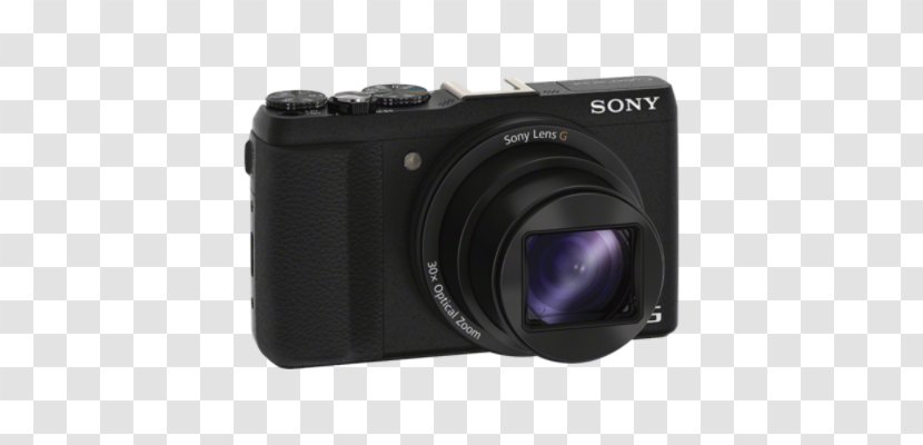 Sony Cyber-shot DSC-HX90V Cyber-Shot DSC-HX60V 20.4 MP Compact Digital Camera - Cameras Optics - Black Still 21.1 Million Pixels #track Point-and-shoot CameraCamera Shooting Transparent PNG