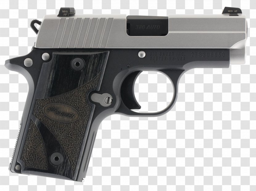 SIG Sauer P238 P938 .380 ACP Sig Holding - Ranged Weapon Transparent PNG