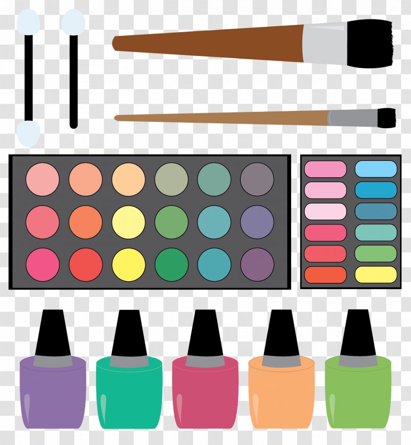 Clip Art Cosmetics Openclipart Eye Shadow Free Content - Beauty - Make Up Transparent PNG