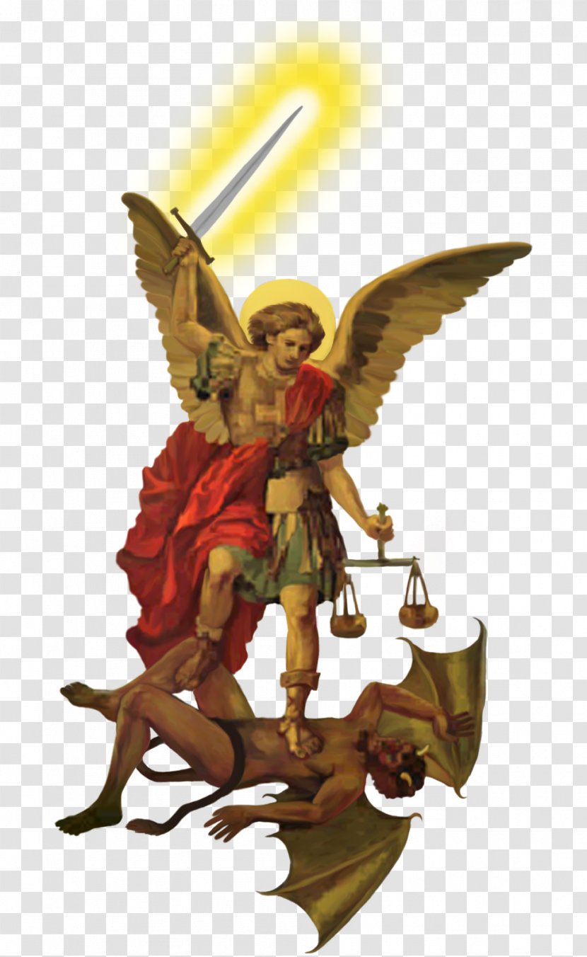 Archangel Michael Gabriel Book Of Revelation - Mythical Creature - Angel Transparent PNG