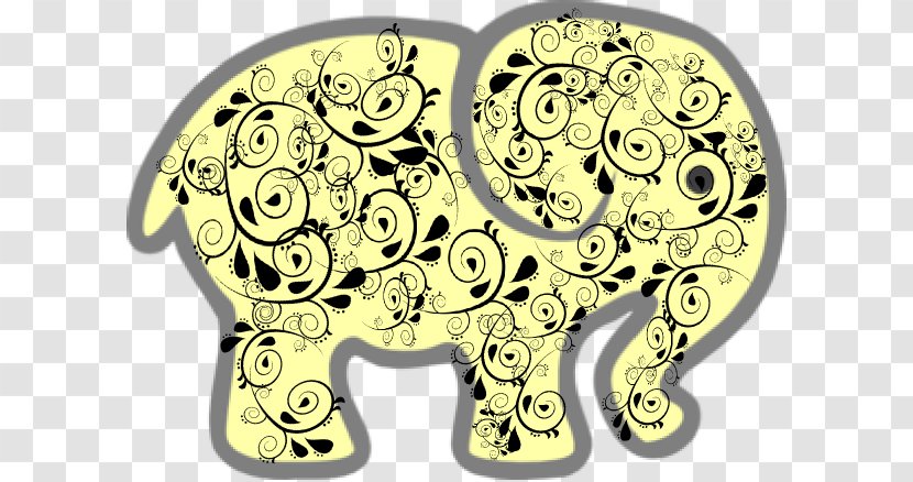Indian Elephant Image Drawing Clip Art - Asian - Decorative India Transparent PNG