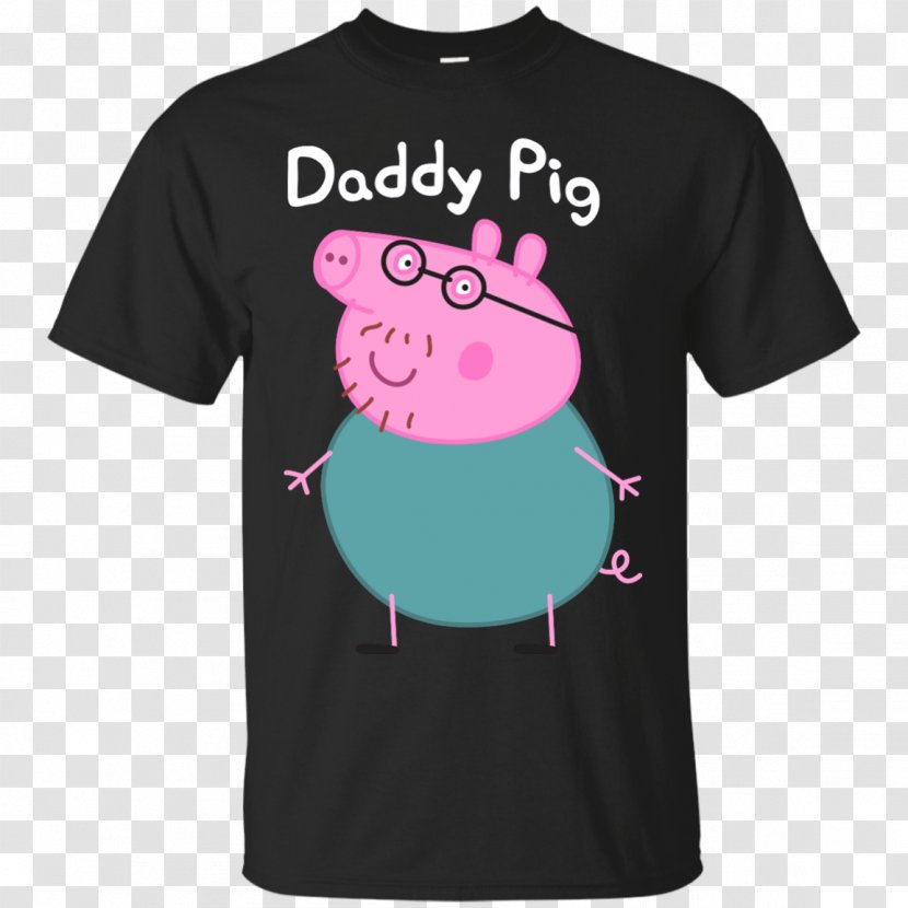 Daddy Pig T-shirt Hoodie Father - Silhouette Transparent PNG